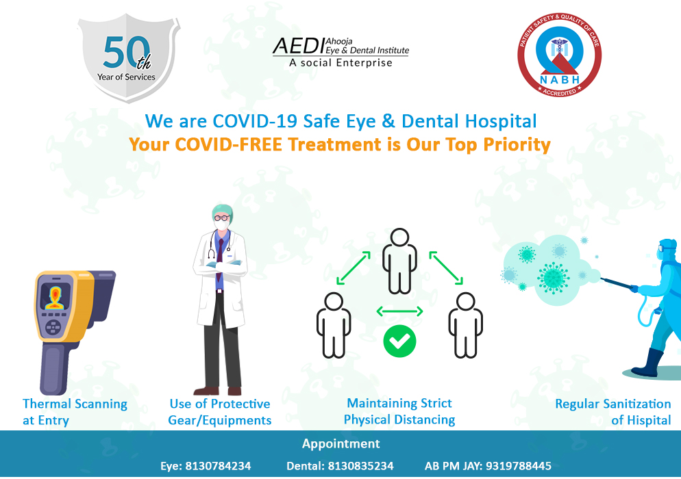 Covid Safe eye and dental Hospital gurgaon